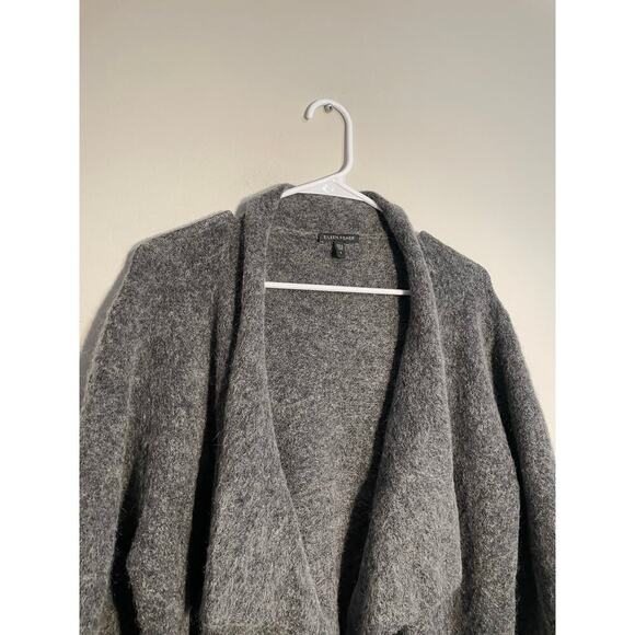 Eileen Fisher Luxurious Waterfall Front Mohair Blend Cardigan - Picture 3 of 10